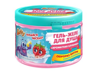 Гель-желе Baffy с сюрпризом Ароматная клубника 1-00460315_1