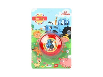 Игрушка Играем Вместе Йо-йо Синий Трактор 1-00362598_2