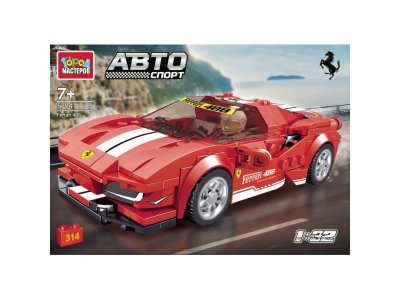 Конструктор Город мастеров Суперкар Ferrari, 314 деталей 1-00460549_1