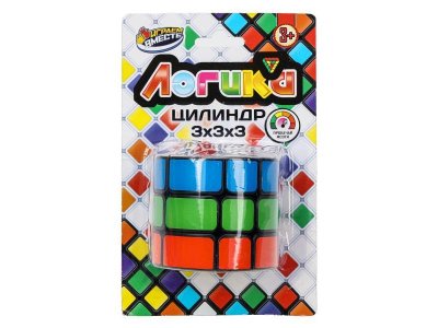 Логическая игра Играем вместе Цилиндр 3х3 1-00460581_1
