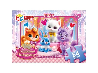 Пазл Умные игры Сказочные питомцы 54 детали 1-00460626_1