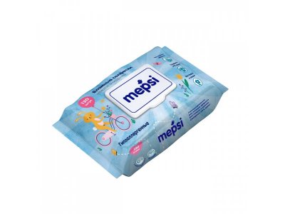 Салфетки влажные Mepsi гипоаллергенные, 120 шт. 1-00460693_3