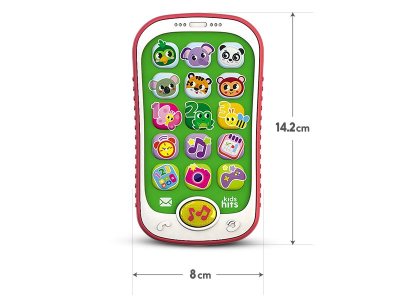 Обучающий телефон Kids Hits Смартфончик с огоньками Приходите в зоопарк 1-00461036_5