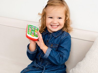 Обучающий телефон Kids Hits Смартфончик с огоньками Приходите в зоопарк 1-00461036_7