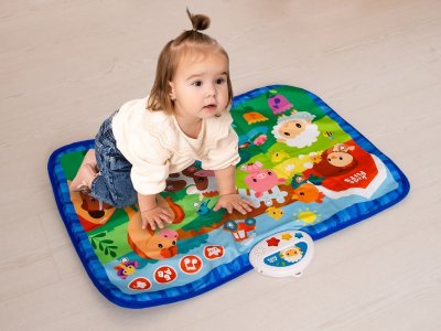 Интерактивная игрушка Kids Hits Музыкальный коврик с огоньками Кто пасется на лугу 1-00461037_7