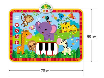 Интерактивная игрушка Kids Hits Музыкальный коврик с огоньками Обезьянка и ее друзья 1-00461038_5