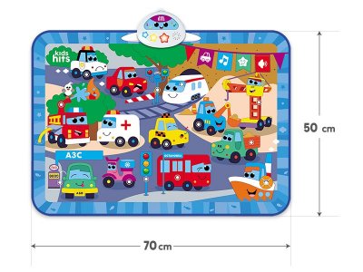 Интерактивная игрушка Kids Hits Музыкальный коврик с огоньками Мы едем-едем 1-00461039_5
