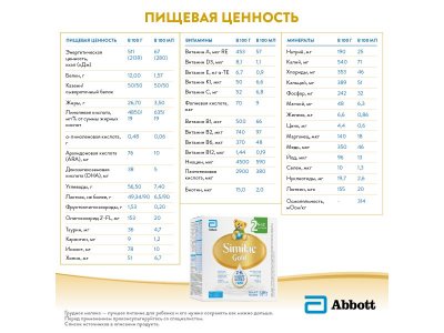 Смесь Similac Gold 2 молочная 6-12 мес. 1200 г 1-00359965_8