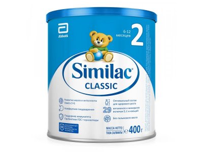 Смесь Similac 2 Классик молочная 400 г 100461061