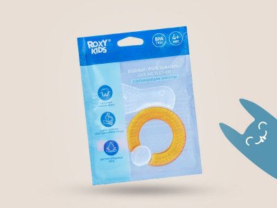 Прорезыватель Roxy-Kids Зайчик охлаждающий 1-00461045_7