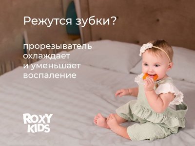 Прорезыватель Roxy-Kids Зайчик охлаждающий 1-00461045_9