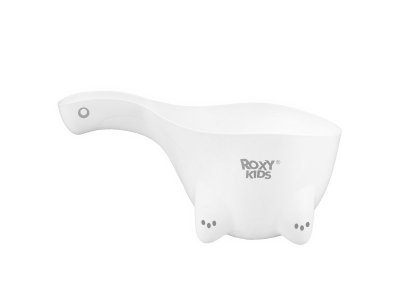 Ковшик для мытья головы Roxy-Kids Dino Scoop в обечайке белый 100461051