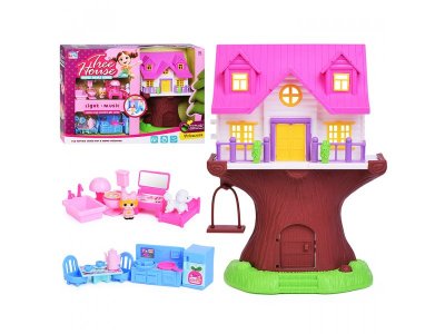 Игрушка КНР Домик на дереве Вилла 1-00461089_1