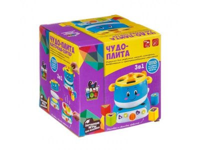 Игрушка Bondibon развивающая музыкальная Чудо-плита 1-00459770_1