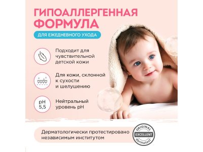 Мыло жидкое Synergetic детское 0+, 500 мл 1-00461104_4
