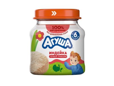 Пюре Агуша Индейка 80 г 1-00093143_1