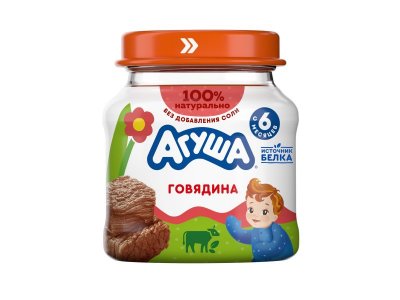 Пюре Агуша Говядина 80 г 1-00093144_1