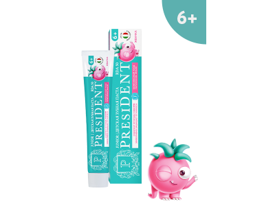 Зубная паста President  6+ Жвачка 70 г 100461476