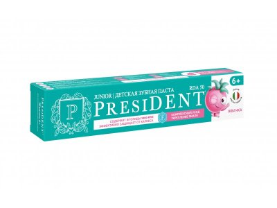 Зубная паста President  6+ Жвачка 70 г 1-00461476_2