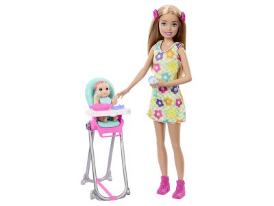 Набор игровой Barbie Skipper Babysitters Inc Барби 27 см, работает няней с куклой-малышом, 6 см, с а 1-00457574_7