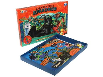 Настольная игра-ходилка Умные игры Приключения драконов 1-00461445_4