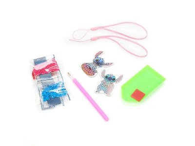 Набор для творчества Мульти Арт Брелок-алмазная мозаика Стич 1-00461467_6