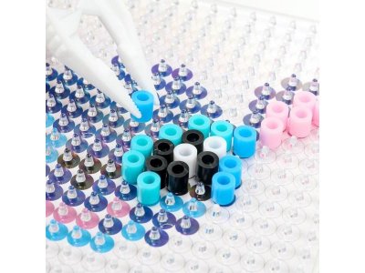 Набор для творчества Мульти Арт Брелок Брелок из термомозаики Стич 1-00461468_8