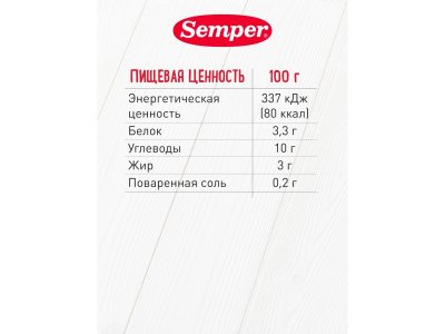 Пюре Semper Овощи с говяжьей печенью 190 г 1-00068359_4