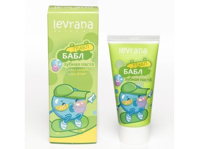 Зубная паста Levrana Бабл гам 50 мл 100462001