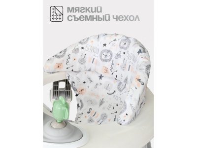 Ходунки Tomix Forest Bunny с игровой панелью, 6 колес 1-00461995_2
