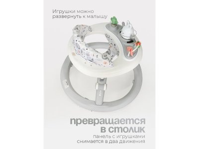 Ходунки Tomix Forest Bunny с игровой панелью, 6 колес 1-00461995_5