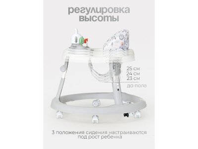 Ходунки Tomix Forest Bunny с игровой панелью, 6 колес 1-00461995_6