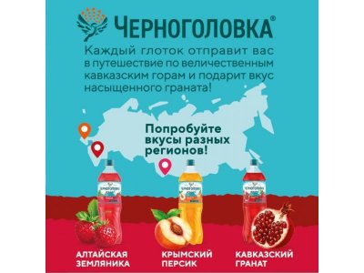 Лимонад Черноголовка Кавказский гранат 1 л 1-00462253_3