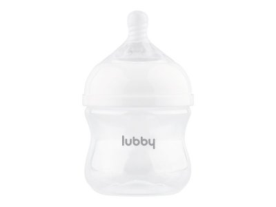 Бутылочка Lubby Бионика с молочной соской и широким горлышком, от 0  мес, 120 мл 1-00462260_8