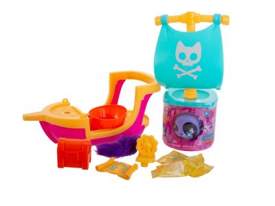 Игровой набор QT Kitties Милые котята Пиратский корабль 1-00462269_5