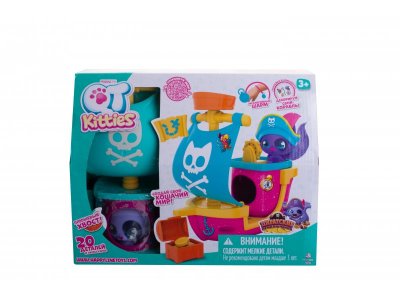 Игровой набор QT Kitties Милые котята Пиратский корабль 1-00462269_7