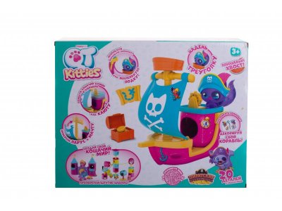 Игровой набор QT Kitties Милые котята Пиратский корабль 1-00462269_10