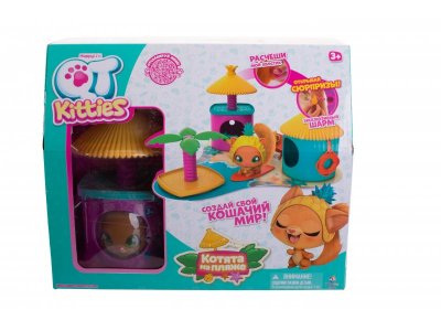 Игровой набор QT Kitties Милые котята пляжный набор 2 в 1 1-00462272_8