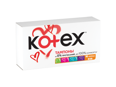 Тампоны Kotex Normal Silky Cover 16 шт 1-00103177_2
