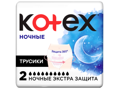 Трусики ночные Kotex 2 шт 1-00462288_1