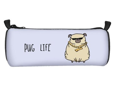 Пенал-тубус Schoolformat Животные голубой 100462404