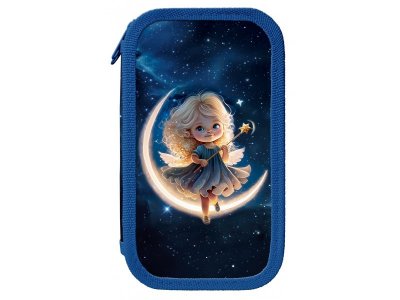 Пенал Schoolformat Фея синий 100462421