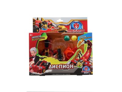 Игрушка-трансформер Mecard ball Диспион 1-00462432_1
