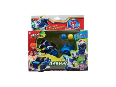 Игрушка-трансформер Mecard ball Пакира 1-00462434_4