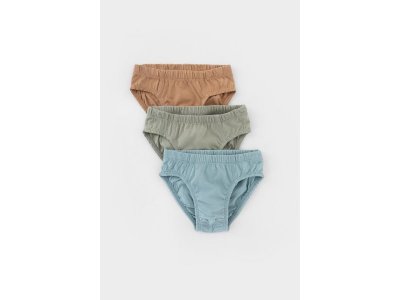 Трусы Crockid 3шт хаки 100462540