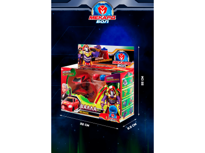 Игрушка-трансформер Mecard ball Валла 1-00462435_14