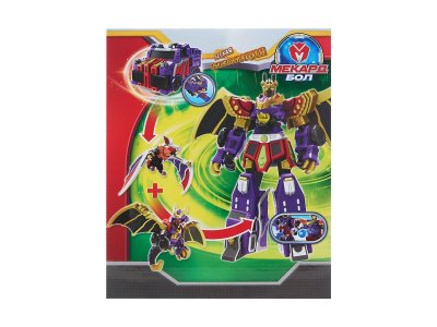 Игрушка-трансформер 2в1 Mecard ball Дракос 1-00462448_18