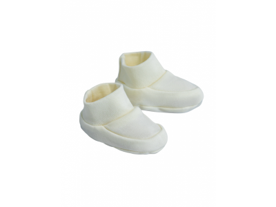 Пинетки Leratutti Малютка молочный 100457967