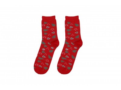 Носки Palloncino NY красный/зеленый 100457364