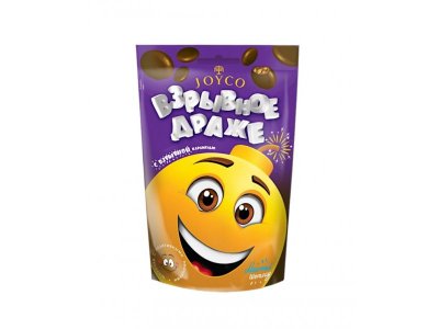 Драже Joyco молочно-шоколадное с взрывной карамелью 80 г 1-00462993_1
